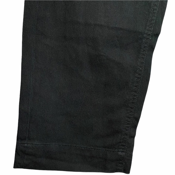 A New Day High Rise Cropped Wide Leg Black Stretch Pocket Pants 0 - Picture 9 of 11